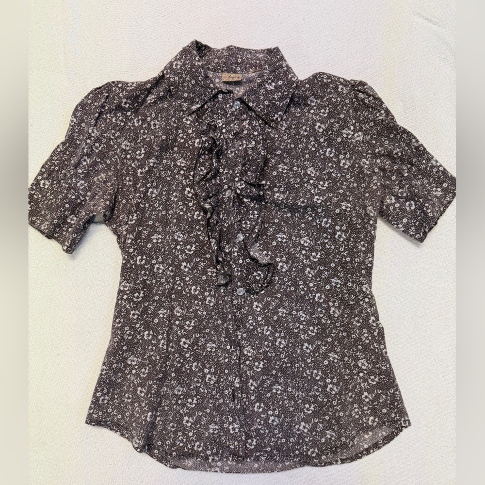 Floral Button-Up Shirt